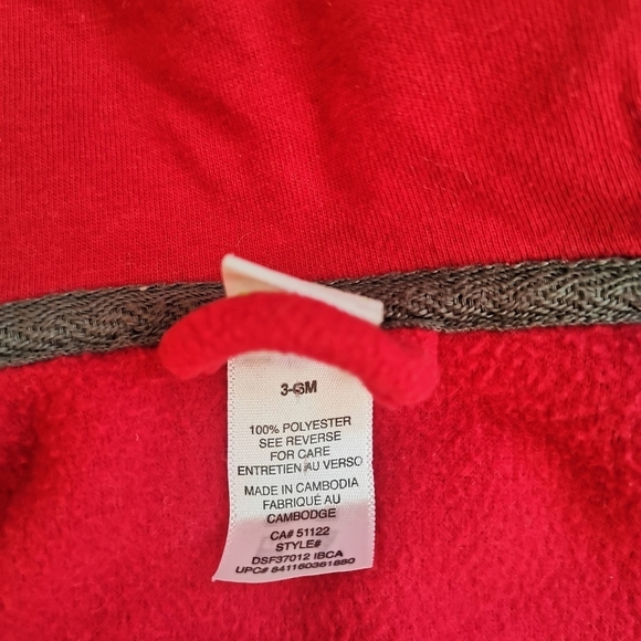 🔥3/$15🔥 Disney Baby Cars Red‎ Warm and Fuzzy Robe. - Picture 3 of 5